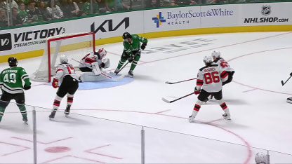 NJD@DAL: Bourque scores goal against Jake Allen