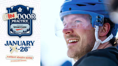 MEDIA ADVISORY: Maple Leafs Outdoor Practice moved to inside!  