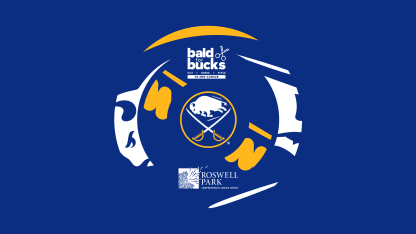 Sabres team up with Bald for Bucks, Roswell Park for month-long campaign march 2022 jeff skinner 53