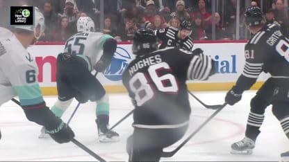 SEA@NJD: Hischier scores PPG against Philipp Grubauer