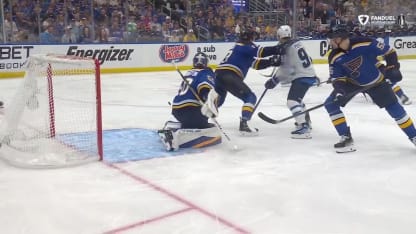 Binnington blanks Ehlers