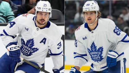 Auston Matthews och William Nylander hyllas inför All Star-skills