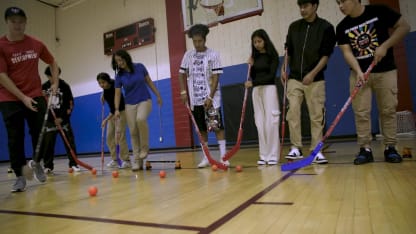 Latin American Youth Center Hockey Clinic