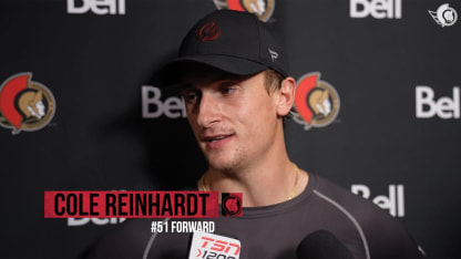 Cole Reinhardt Postgame vs TOR