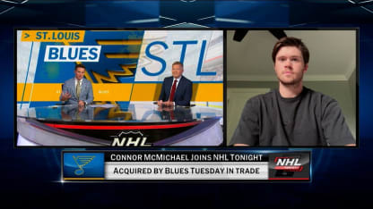Connor McMichael joins NHL Tonight