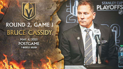 Round 2, Game 1 | Bruce Cassidy Postgame 