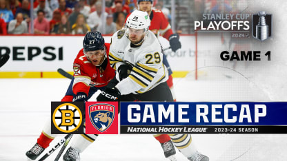 Boston Bruins Florida Panthers Game 1 recap May 6
