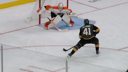 Golden Knights lose to Flyers