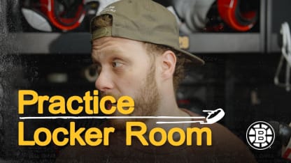 Locker Room Raw: Morgan Geekie and David Pastrnak