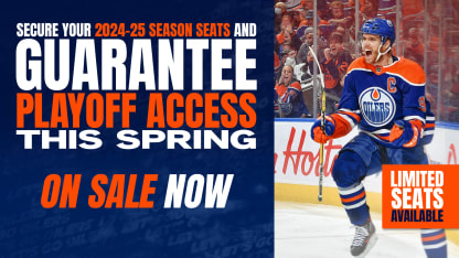 SECURE YOUR 2024-25 SEASON SEATS AND GUARANTEE PLAYOFF ACCESS THIS SPRING