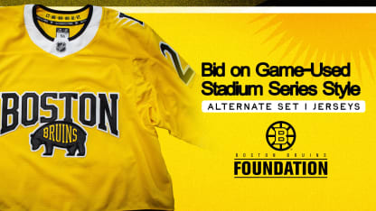 Auction: Game-used Stadium Series Style Alternate Set 1 jerseys