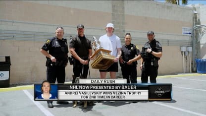Andrei Vasilevskiy wins Vezina Trophy for 2nd time