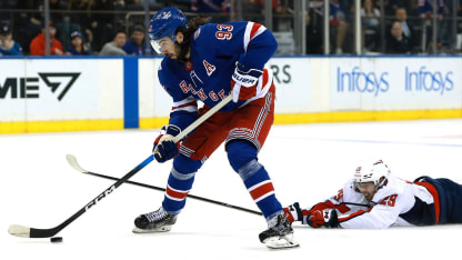 Zibanejad med tre assist mot Capitals