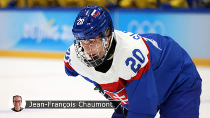 Slafkovsky olympiques badge chaumont