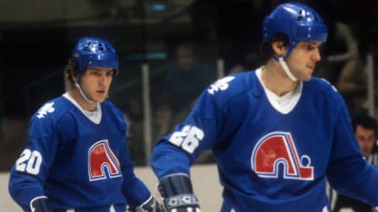 1981 Peter and Anton Stastny score eight points each
