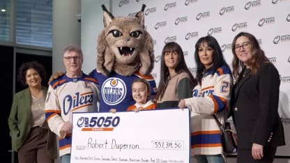 Oilers 50/50 Winners 2025-26 Part 1