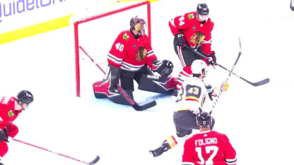 VGK@CHI: Cotter scores goal against Blackhawks