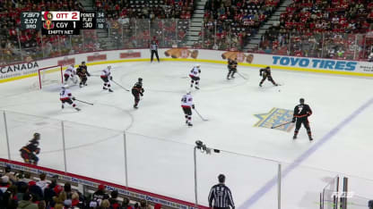 Tim Stutzle with a Shorthanded Goal vs. les Flames de Calgary