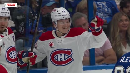 MTL@TBL: Caufield marque un but contre Andrei Vasilevskiy