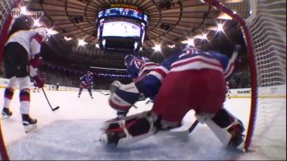 NJD@NYR: Hischier scores PPG against Jonathan Quick