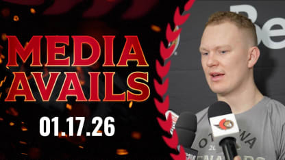 Brady Tkachuk Pregame Media vs MTL