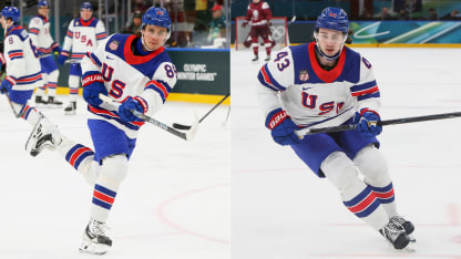 Jack Hughes Quinn Hughes enjoying experience with Team USA at Olympics