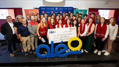 The Montreal Canadiens and the Aléo Foundation award $60,000 in bursaries