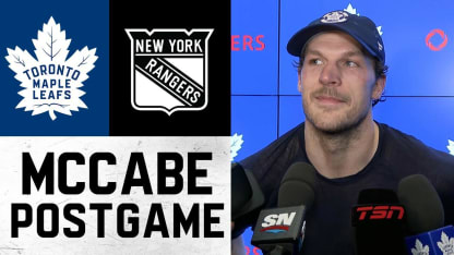 Jake McCabe | Post Game vs. New York Rangers