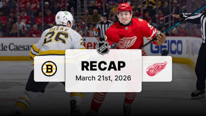 BOS at DET | Recap