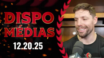 David Perron dispo médias