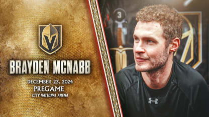 Brayden McNabb Pregame 12/23