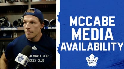 Jake McCabe | Pre Game @ Boston Bruins | November 11, 2025