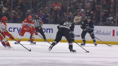 ANA@LAK: Byfield scores PPG against Lukas Dostal