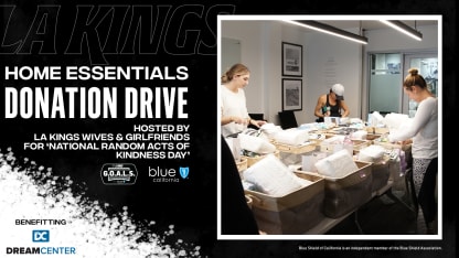 LA Kings to Host Household Essentials Donation Drive