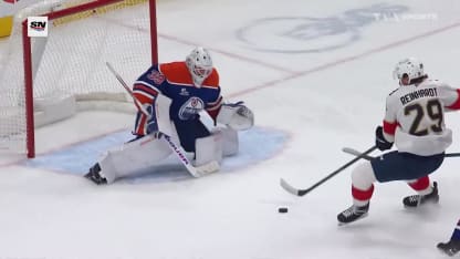 FLA@EDM: Reinhardt marque un but contre Connor Ingram