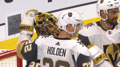 Fleury records 26-save shutout