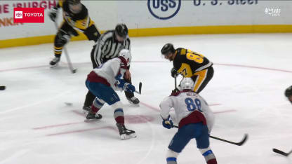 COL@PIT: Necas scores goal against Arturs Silovs