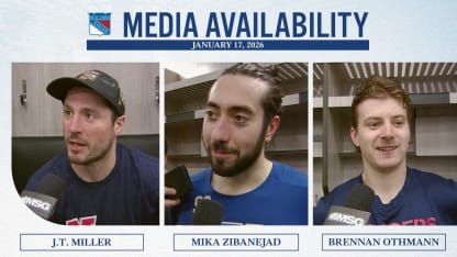 Postgame: Miller, Zibanejad and Othmann 