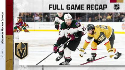 Recap: VGK 4, ARI 3