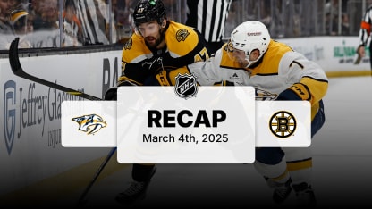 NSH at BOS | Recap