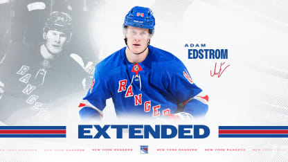 Rangers Agree to Terms with Adam Edstrom