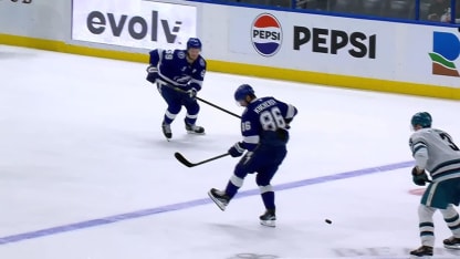 SJS@TBL: Hagel (TBL) marque un but dans un filet désert