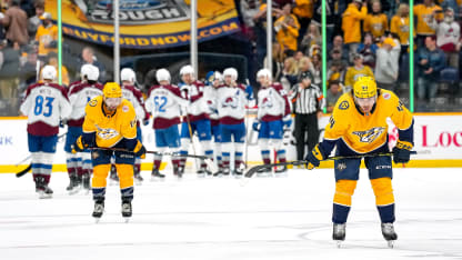 Predators lose to Avalanche at season Finale