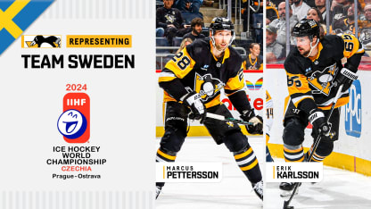 Karlsson, Pettersson Named to Team Sweden for IIHF WC
