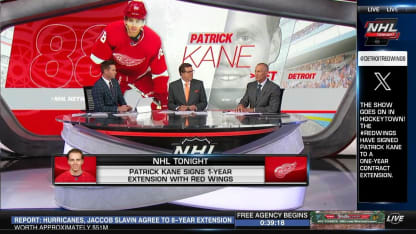 NHL Tonight talks Kane extension
