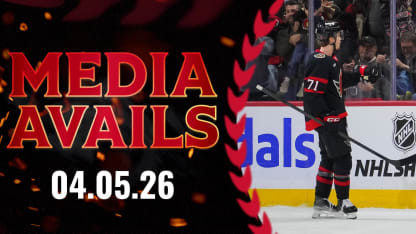 Ridly Greig Postgame Media vs CAR