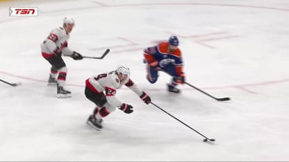 OTT@EDM: Cozens scores goal against Connor Ingram