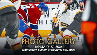 PHOTO GALLERY | Vegas Golden Knights at Montreal Canadiens | Jan. 27, 2026