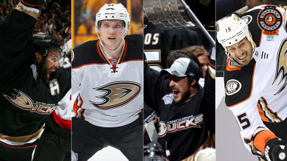 Los mejores jugadores de los Anaheim Ducks durante los últimos 25 años