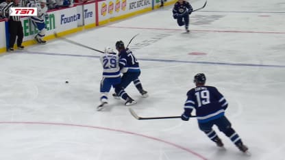TBL@WPG: Nyquist scores goal against Andrei Vasilevskiy